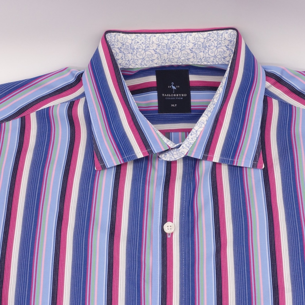 Tailorbyrd Men’s Big and Tall Button-Down Shirt